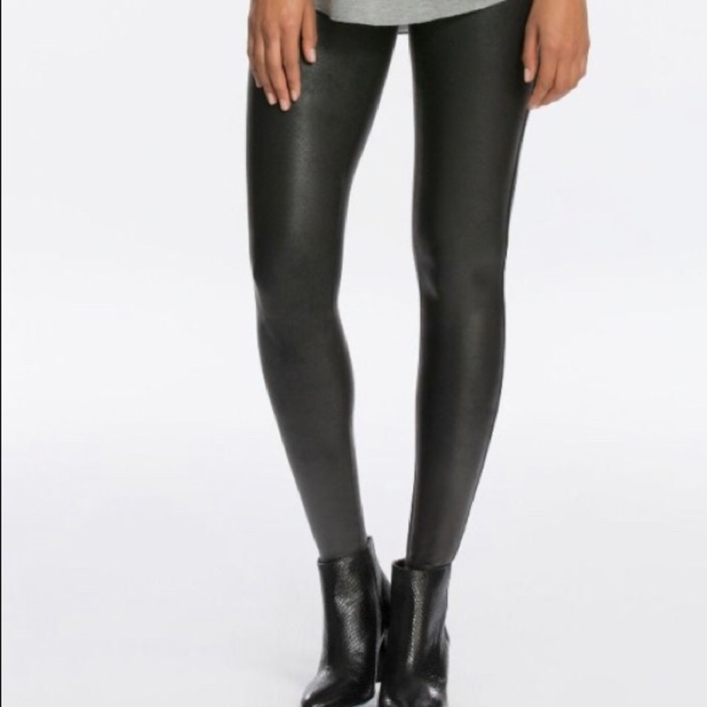 Spanx Pants Leggings Animal Print M